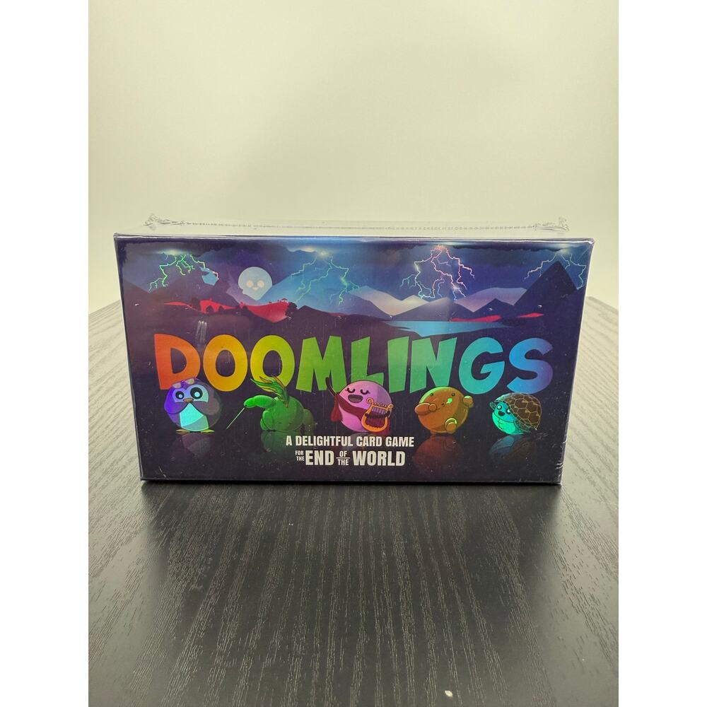 NEW SEALED Doomlings Classic Card Game plus 1 Holo Foil